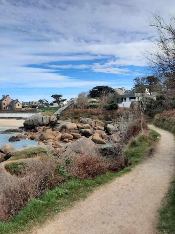 appartement vue mer 50m de la plage, WIFI gratuit Perros-Guirec Extérieur photo